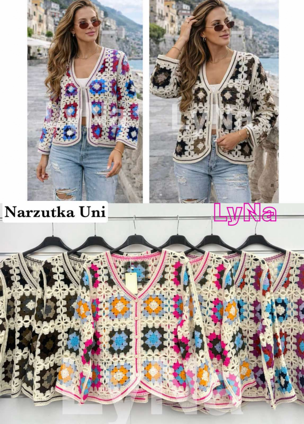 Narzutki damskie (Włoskie produkt) Roz Standard, Mix Kolor Paczka 5 szt